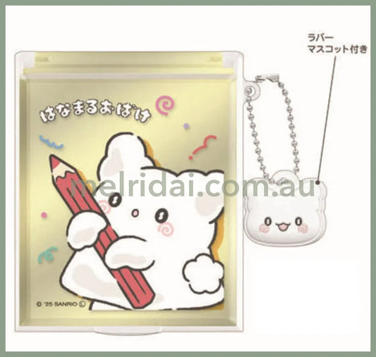 SANRIO | Hanamaruobake Mirror with Mascot H85×W70×D6mm (Happy)
