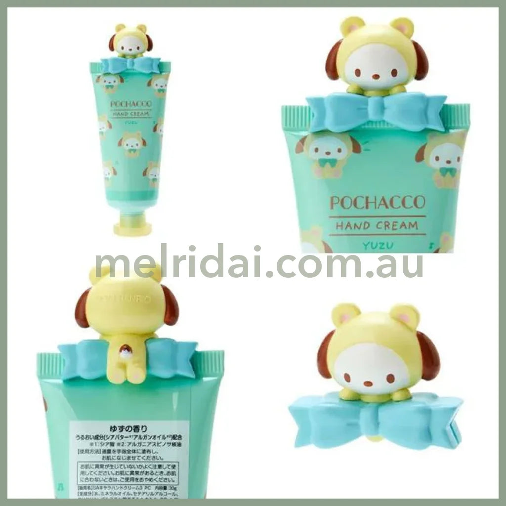 Sanrio | Hand Cream With Mascot 30G Pochacco