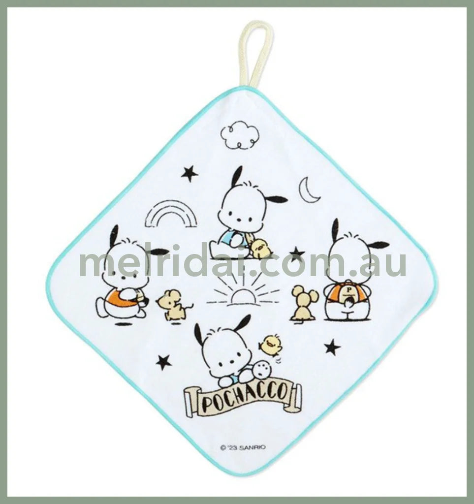 Sanriohand Towel With Loop Set Of 3 Pochacco 27 X 1Cm