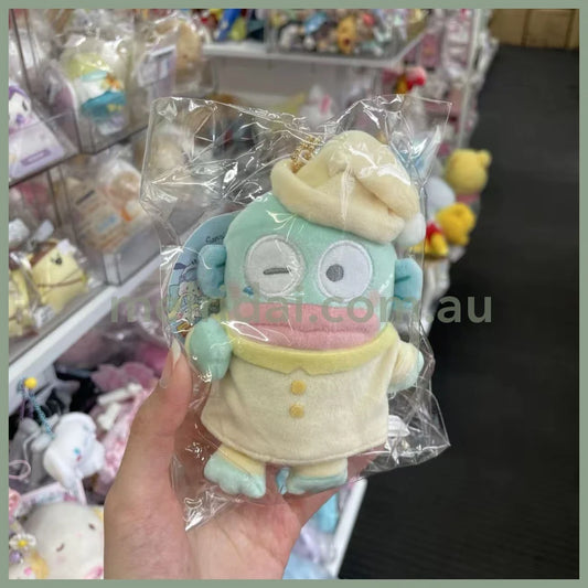 SANRIO | Hangyaodon Mascot Holder Plush Keychain Bag Charm 10cm Approx. (Pyjama Party)