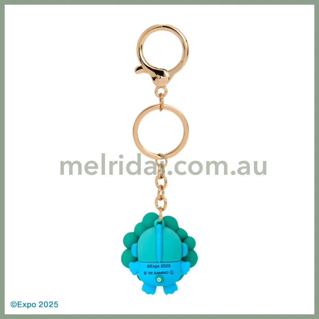 SANRIO | Hangyodon 3D Mascot Color Keychain 40×25×45 mm (EXPO2025 Myaku-Myaku)