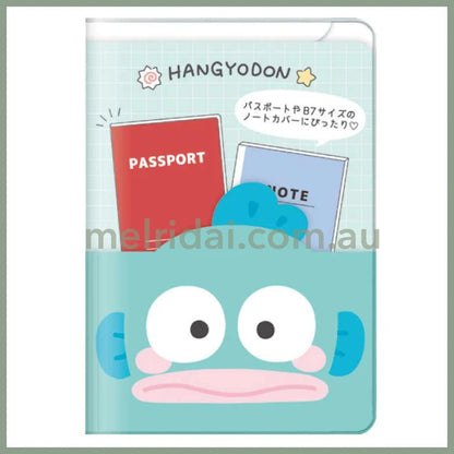 SANRIO | Hangyodon B7 Stationery Multi-Case Passport Case Cover with Pocket 136 x 95 x 10cm