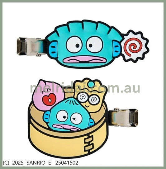 SANRIO | Hangyodon Bangs Clip Set Hair Clip (40th Anniversary)