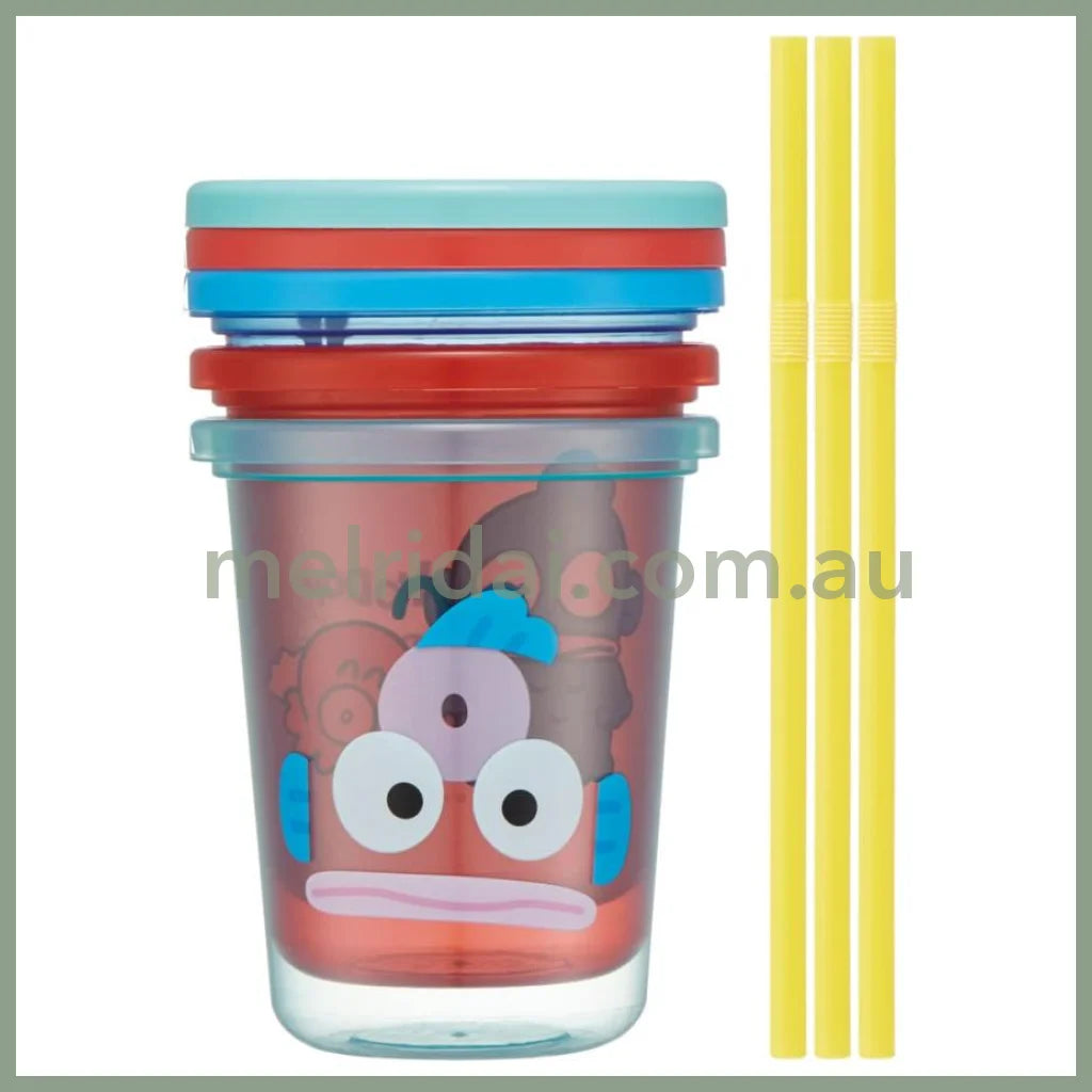 SANRIO | Hangyodon Cup/Tumbler Skater 320ml Set of 3