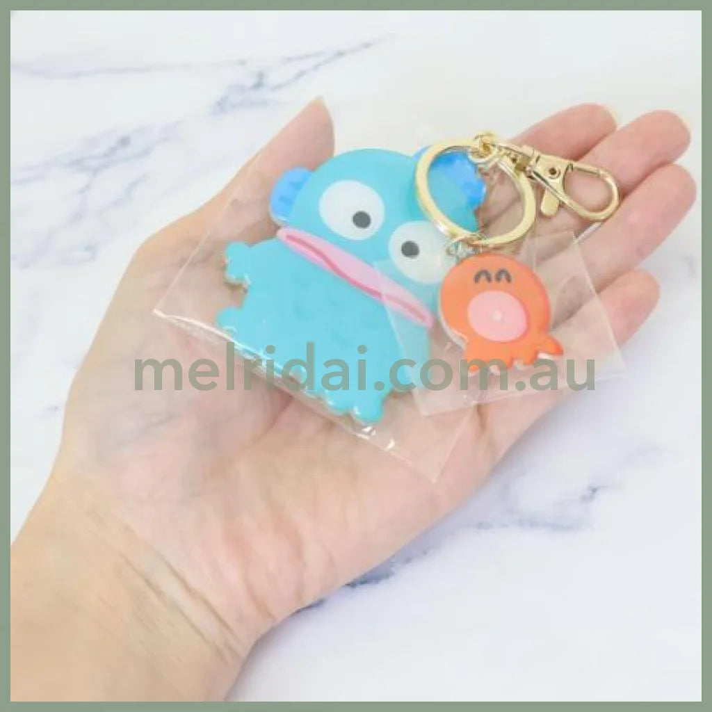 SANRIO | Hangyodon Die-Cut Twin Key Holder Keychian 13x79x87mm