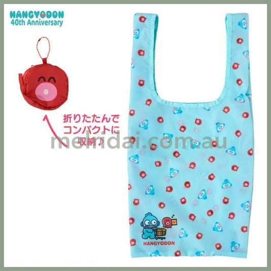 SANRIO | Hangyodon Eco Bag with Case Foldable 31×0.5×40cm (40th Anniversary Happy Life)