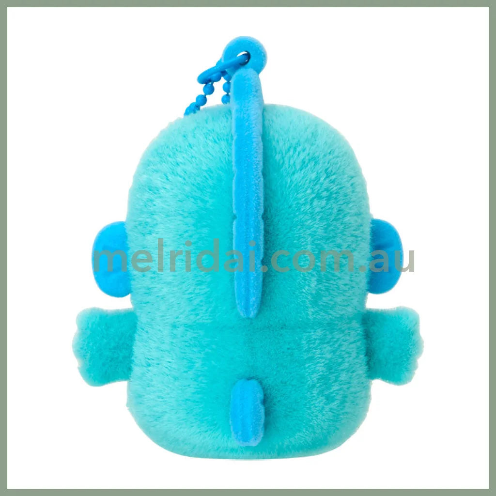 SANRIO | Hangyodon Flocky Mascot Holder Keychain Bag Charm 50×45×70mm