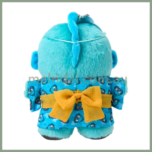 SANRIO | Hangyodon Mascot Holder Plush Keychain Bag Charm 10.5×6.5×14.5cm (Summer Festival Character!)