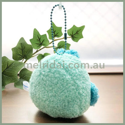 SANRIO | Hangyodon Mascot Holder Plush Keychain Bag Charm H9 x W10 x D6cm (Hapidanbui 5th Anniversary)