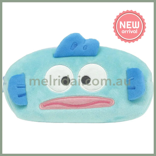 SANRIO | Hangyodon Plush Face Pencil Pouch 9.7 x 19 x 5cm