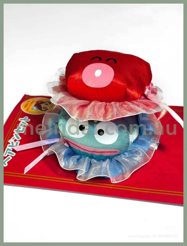 SANRIO | Hangyodon Plush Hair Clip Set (Chinese Style)