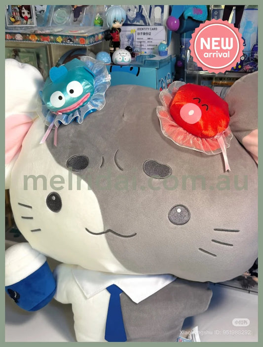 SANRIO | Hangyodon Plush Hair Clip Set (Chinese Style)