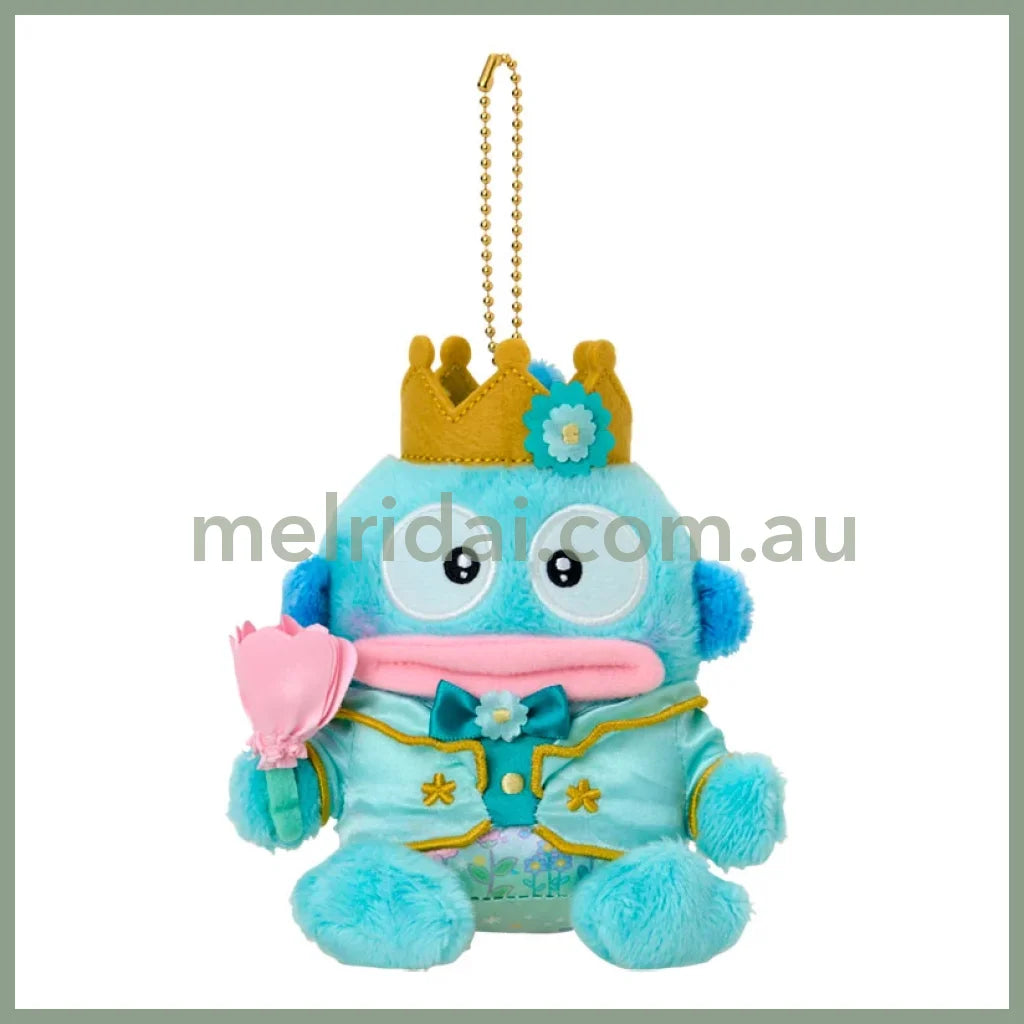 SANRIO | Hangyodon Plush Keychain Mascot Holder Bag Charm W11 x H15 x D7.5 cm (Everyone Is The Star! Doki Doki Design)