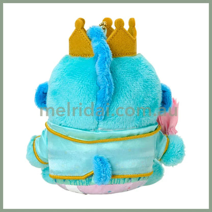 SANRIO | Hangyodon Plush Keychain Mascot Holder Bag Charm W11 x H15 x D7.5 cm (Everyone Is The Star! Doki Doki Design)