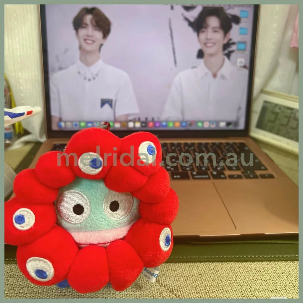 SANRIO | Hangyodon Plush Keychain With Carabiner 130×120×90 mm (EXPO2025 Myaku-Myaku)