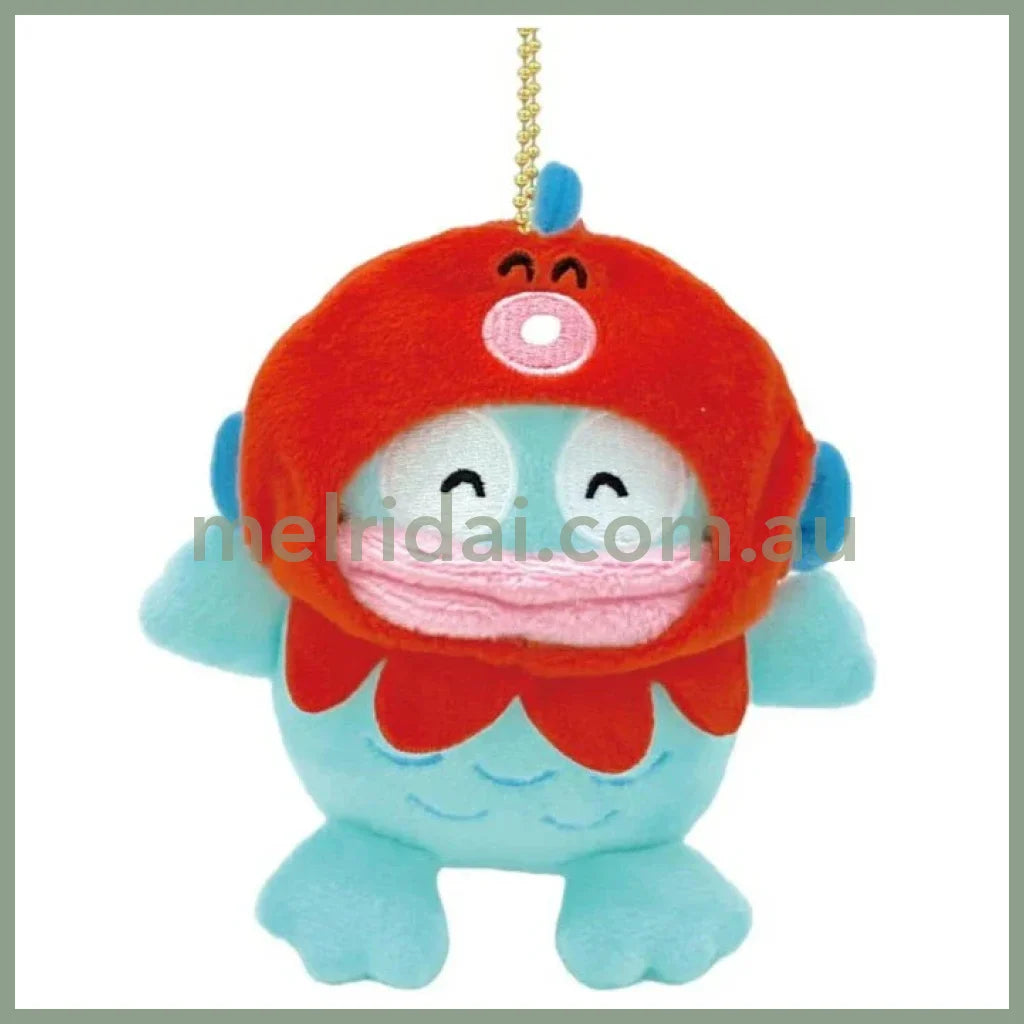 SANRIO | Hangyodon Sayuri Mascot Holder Plush Keychain Bag Charm 11.5cm x 12cm x 9cm (40th Anniversary)