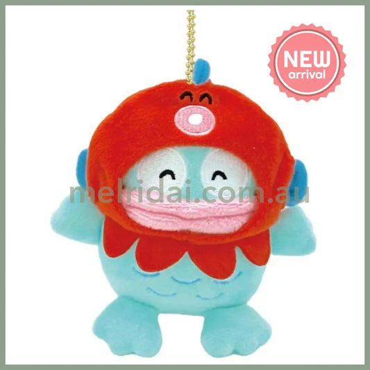SANRIO | Hangyodon Sayuri Mascot Holder Plush Keychain Bag Charm 11.5cm x 12cm x 9cm (40th Anniversary)