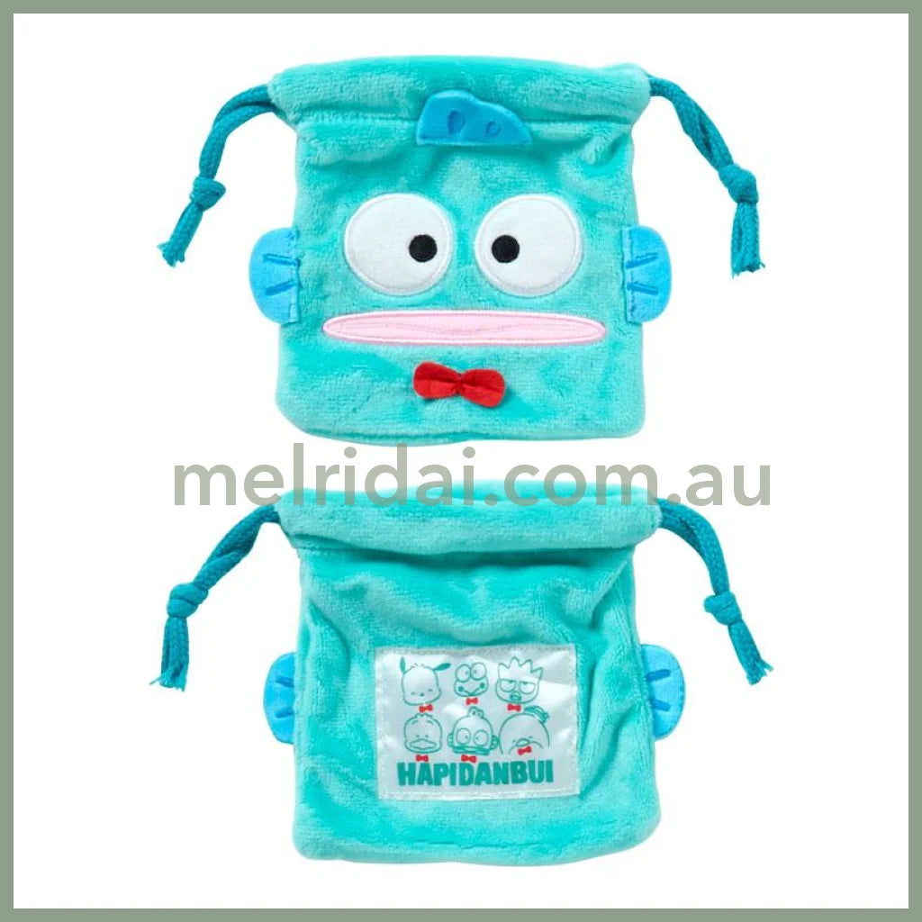 SANRIO | Hangyodon Secret Mini Pouch 9.3 x 7.0 x 3.9cm (40th Anniversary Happy Life)