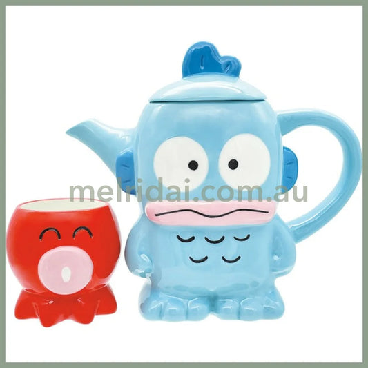 SANRIO | Hangyodon Teapot Tea Set W15×D7×H13cm (Pot) W7.5×D7.5×H6.5(Cup)