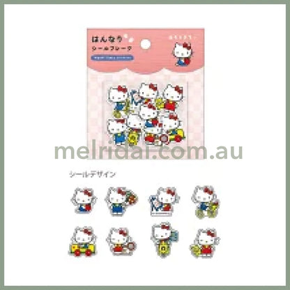 Sanrio | Hannari Flake Sticker Set 40 Pieces 凯蒂猫Hello Kitty