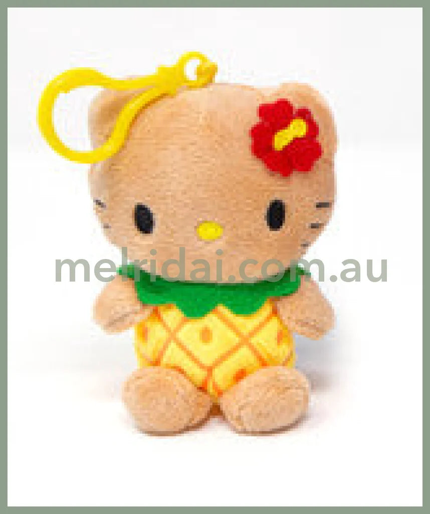 Sanrio | Hawaii Mascot Holder // Hello Kitty Keychain-Hello Pineapple