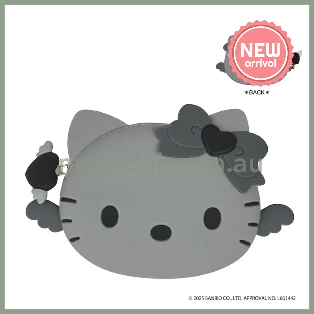 SANRIO | Hello Kitty 3D Silicone Pouch 100×160×28mm (Grey Angel)