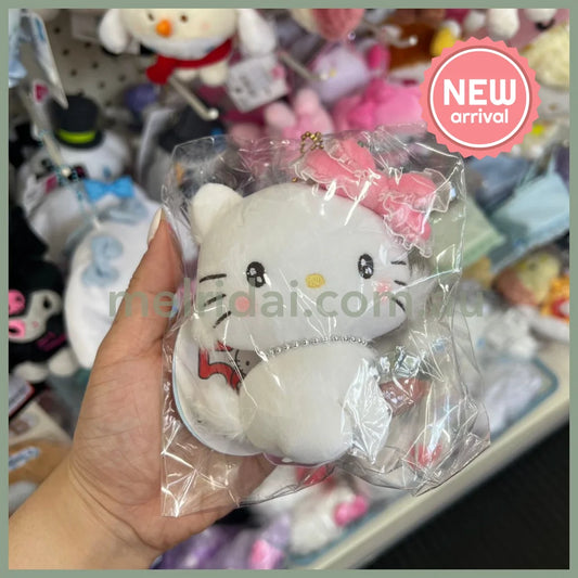 Sanrio | Hello Kitty 50Th Anniversary Limited Edition Mascot Holder Plush Keychain (Charmmy Kitty)