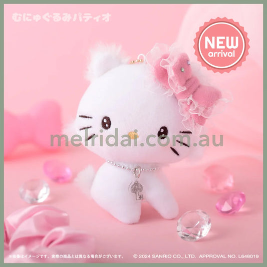 Sanrio | Hello Kitty 50Th Anniversary Limited Edition Mascot Holder Plush Keychain (Charmmy Kitty)