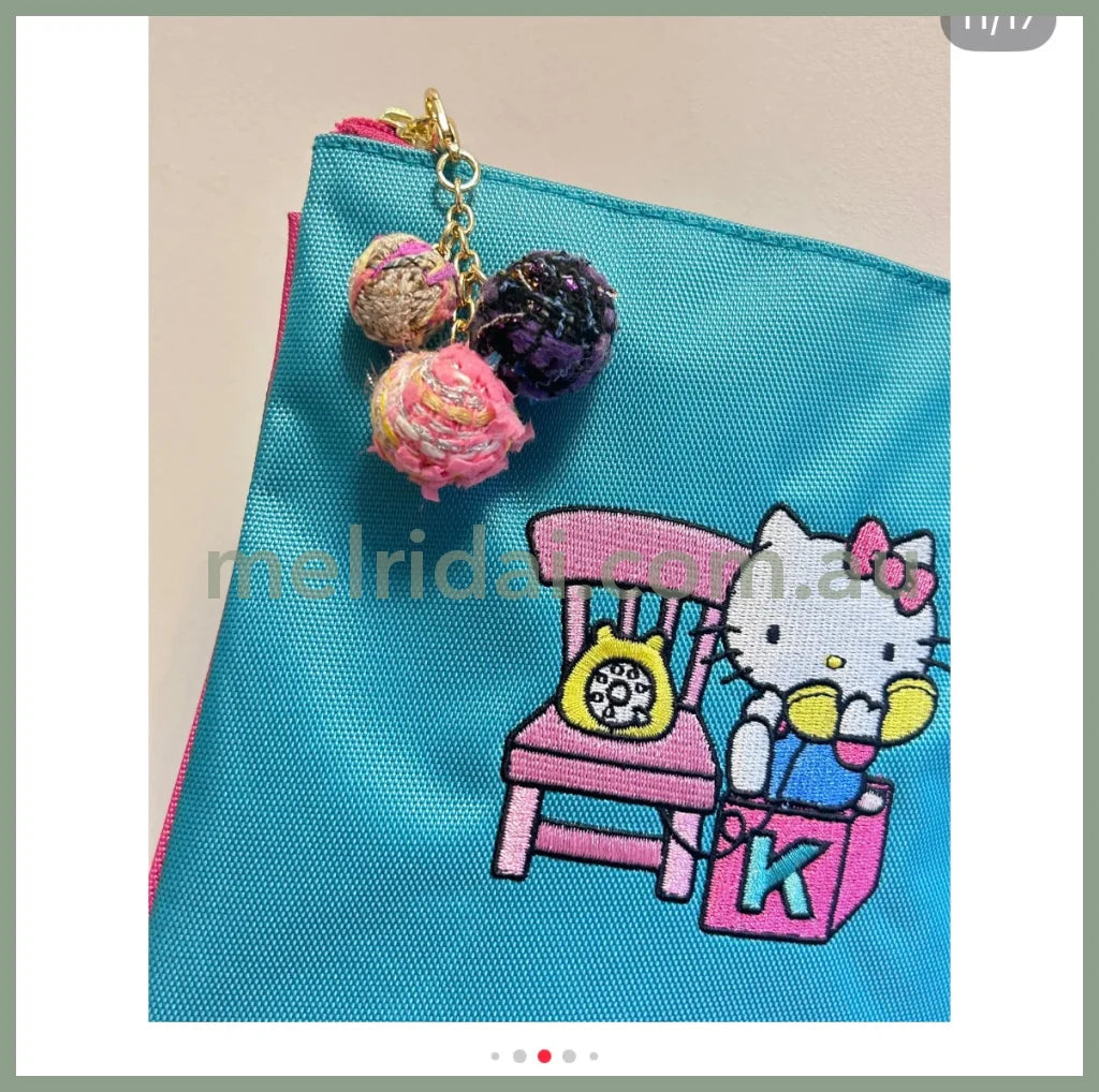 Sanrio | Hello Kitty 50Th Anniversary Mini Pouch W16×H16×D1Cm Limited Edition