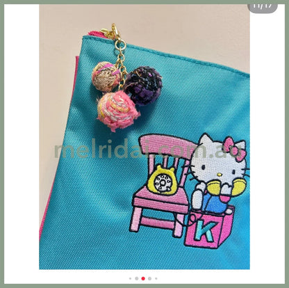 Sanrio | Hello Kitty 50Th Anniversary Mini Pouch W16×H16×D1Cm Limited Edition