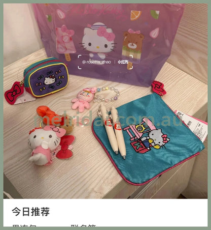 Sanrio | Hello Kitty 50Th Anniversary Mini Pouch W16×H16×D1Cm Limited Edition