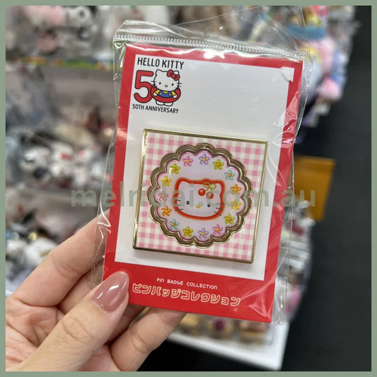 Sanrio | Hello Kitty 50Th Anniversary Pin Badge Collection (Bloosom)