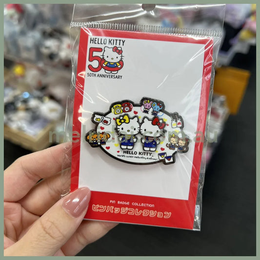 Sanrio | Hello Kitty 50Th Anniversary Pin Badge Collection (Daniel)