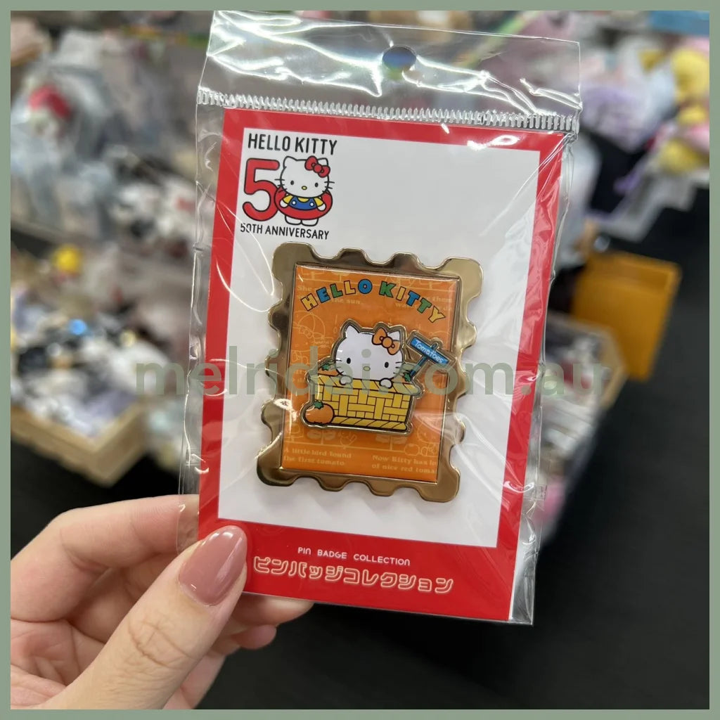 Sanrio | Hello Kitty 50Th Anniversary Pin Badge Collection (Tomatoes)