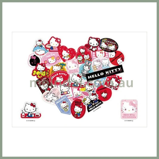 Sanrio | Hello Kitty 50Th Iron-On Sticker Future Trip 18.2 X 25.7 Cm (50 Anniversary) 日本三丽鸥 凯蒂猫熨烫贴纸