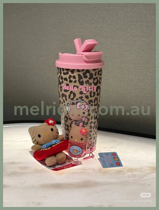 SANRIO | Hello Kitty 90s Colorful Soda Keychain H69xW40xD35mm (Sunburn)