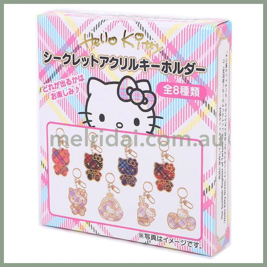 Sanrio | Hello Kitty Acrylic Keychain Secret 7×1.7×8Cm (50 Anniversary) 日本三丽鸥