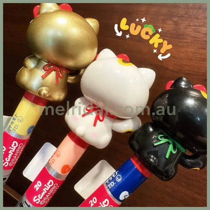 SANRIO | Hello Kitty Action Mascot Ballpoint Pen 0.7mm Black 30×170mmΦ10.5mm (Maneki Lucky Cat Black)
