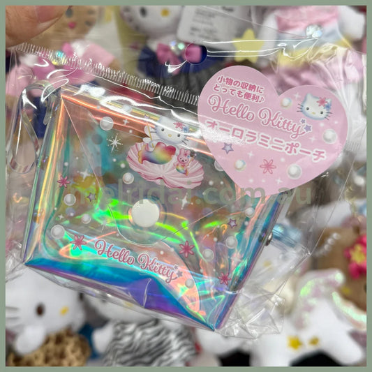 SANRIO | Hello Kitty Aurora Mini Pouch H65 x W95 x D38mm (Mermaid)