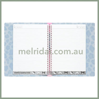 SANRIO | Hello Kitty B5 26 Hole Binder 220×23×275mm (Monotone Animal)