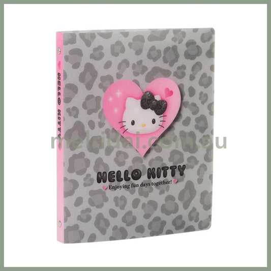 SANRIO | Hello Kitty B5 26 Hole Binder 220×23×275mm (Monotone Animal)
