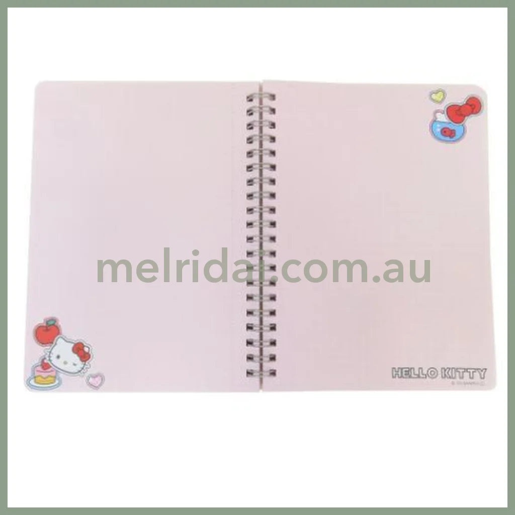 SANRIO | Hello Kitty B6 Ring Notebook 182×136×8mm