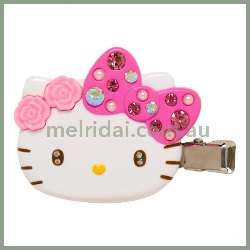 Sanrio | Hello Kitty Bangs Clip Hair Deluxe (Pink)