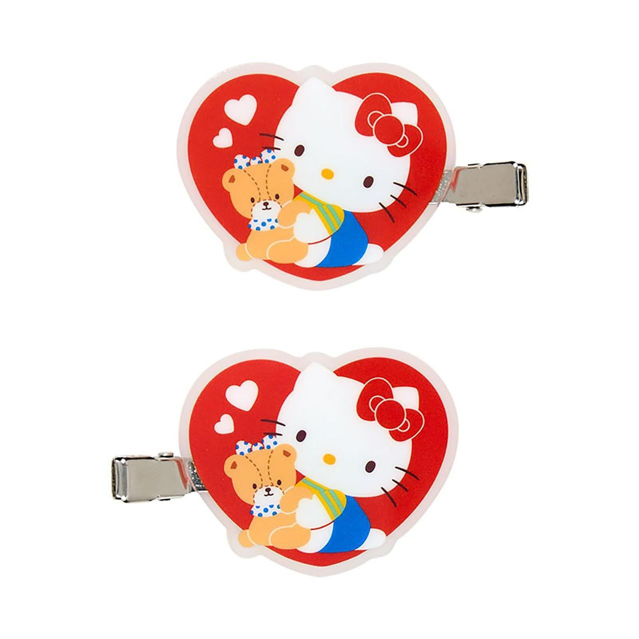 Sanrio | Hello Kitty Front Hair Clips 14.0 X 7.8 1.3Cm (Personal Accessories Forever)