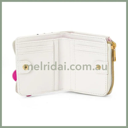Sanrio | Hello Kitty Bi-Fold Wallet Face Shape W13.5×D2.5×H9.5Cm