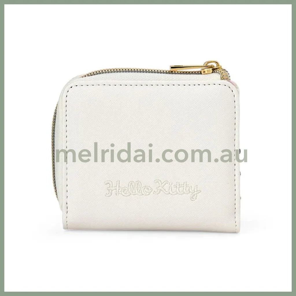 Sanrio | Hello Kitty Bi-Fold Wallet Face Shape W13.5×D2.5×H9.5Cm