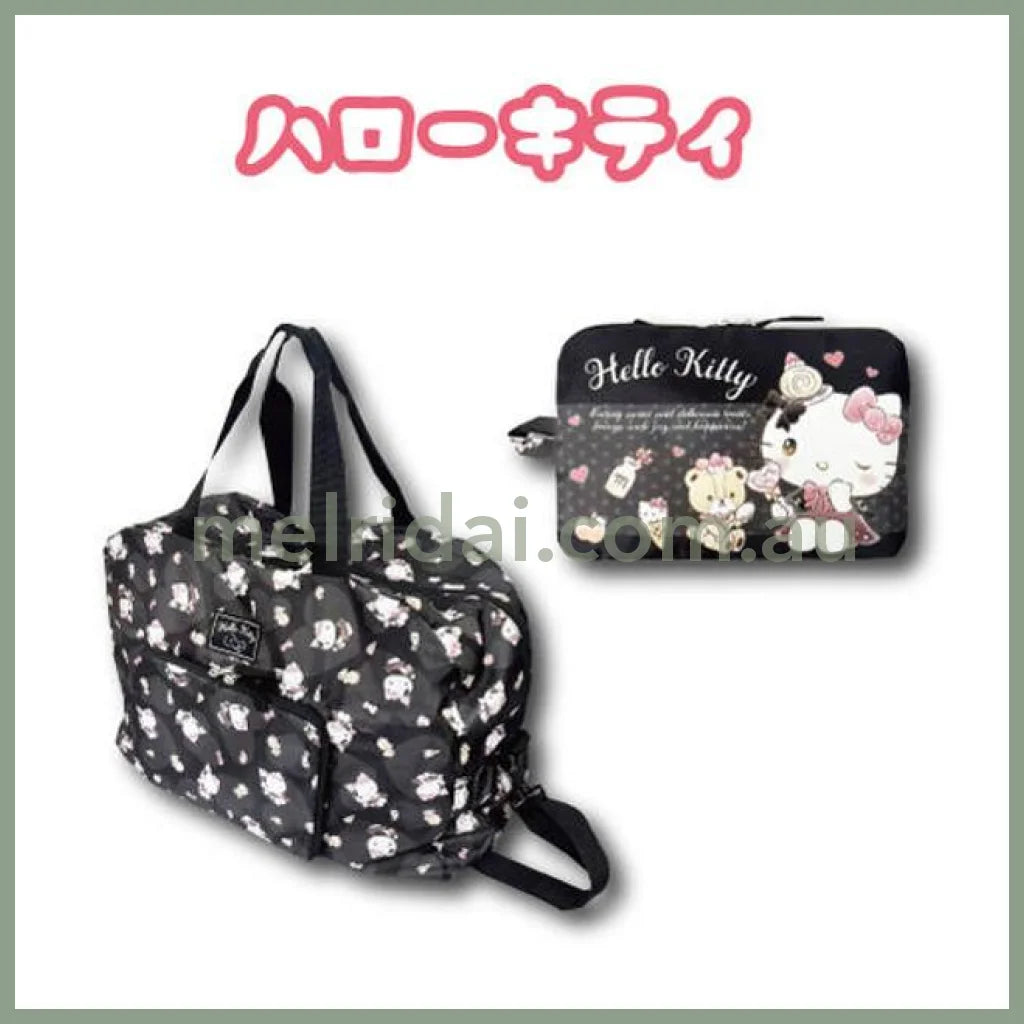 SANRIO | Hello Kitty Boston Bag Foldable Eco-bag 140×150mm & 360×420mm (Meroclo)
