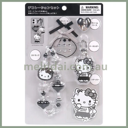 SANRIO | Hello Kitty Charm Decoration Set Phone Charm 5.5×1×12cm (Monotone)