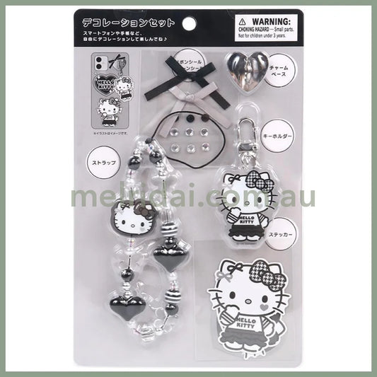 SANRIO | Hello Kitty Charm Decoration Set Phone Charm 5.5×1×12cm (Monotone)