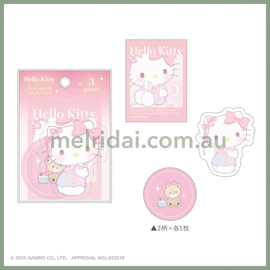 SANRIO | Hello Kitty Clear Mat Sticker Set H70×W70ｍｍ (Ballet Core)